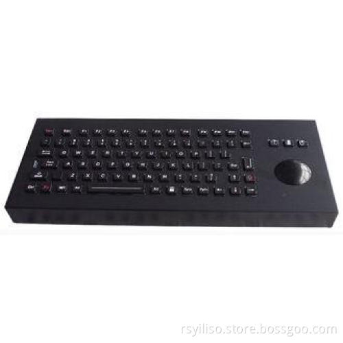 IP65 Water Proof Stainless Steel Keyboard With PS2 / USB In